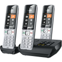 Gigaset COMFORT 500A trio hõbe-must