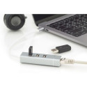 DIGITUS USB Type-C 3-Port Hub + Fast Ethernet LAN-Adapt DA-70253