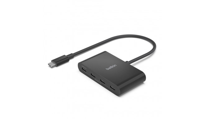 Belkin CONNECT USB-C 4-portiline USB-C jaotur AVC018btBK