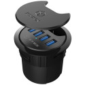 RaidSonic ICY BOX IB-HUB1403 Lauahub 4x USB 3.0 Type-A