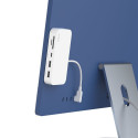 Belkin CONNECT USB-C 6-ühes mitme pordiga ja hoidikuga jaotur INC011btWH