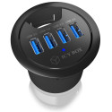 RaidSonic ICY BOX IB-HUB1403 Lauahub 4x USB 3.0 Type-A