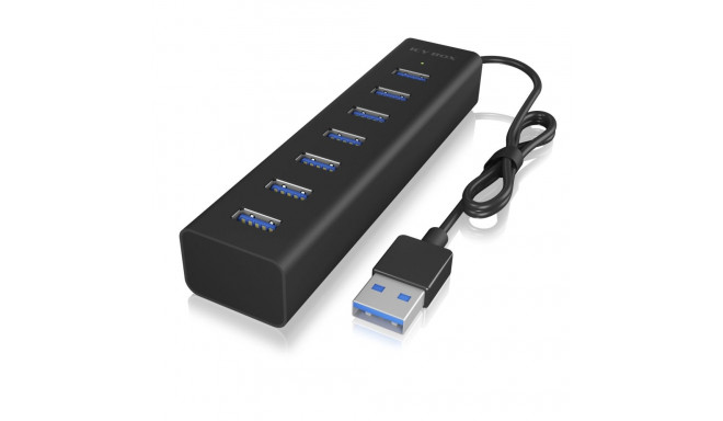 ICY BOX IB-HUB1700-U3 7-pordiline USB 3.0 jaotur