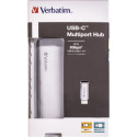 Verbatim USB-C mitmeporti jaotur nelja USB 3.2 Gen 1 pordiga