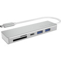 Raidsonic IB-HUB1413-CR USB C-tüüpi jaotur