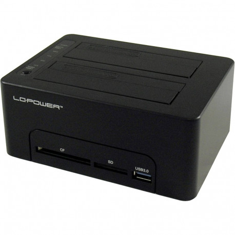 LC-Power LC-DOCK-U3-CR HDD docking station CF/SD card r