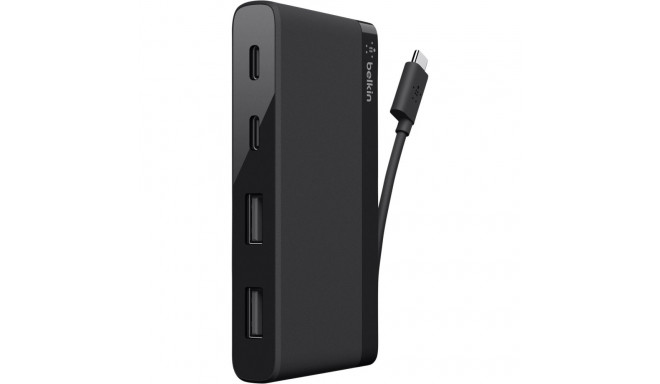 Belkin Travel Hub USB-C 4-Port must F4U090btLBK