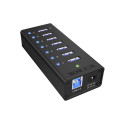 RaidSonic ICY BOX IB-AC618 7-Port USB 3.0 Jaotur Alumiinium