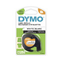 Dymo Letratag Triigitav valge, 12 mm x 2 m
