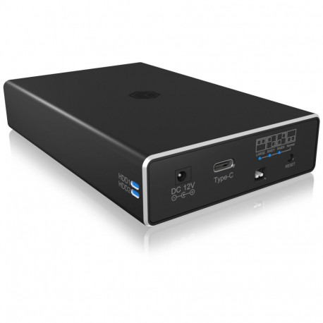 ICY-BOX IB-RD2253-C31 RAID-korpus 2x HDD/SSD jaoks