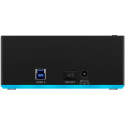 RaidSonic ICY BOX IB-127CL-U3 2 Bay Docking & Klonstation