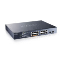 Zyxel XMG1915-18EP 16-porti 2,5GbE 2 SFP+ 8x POE++ nutikas lüliti