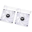 Thermaltake CT140 ARGB Sync PC Cooling Fan White 2 Pack