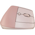 Logitech Lift rosa ergonoomiline vertikaalne hiir