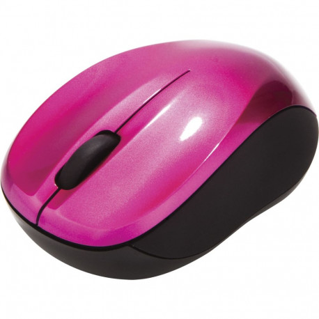Verbatim Go Nano Wireless Mouse Hot Pink             49043