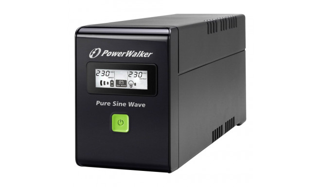PowerWalker VI 800 SW turvapistik CEE 7/3 (tüüp F)