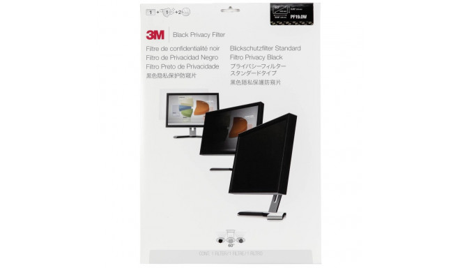 3M PF190W1B privaatsusfilter must 48,3 cm 19,0 16:10 ekraanile