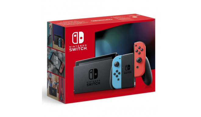 Nintendo Switch Neon-Punane / Neon-Sinine (uus mudel 2022)