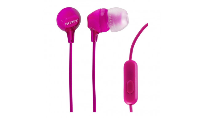 Sony MDR-EX15APPI roosa
