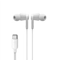 Belkin Rockstar kõrvaklapid, kõrvasisesed, USB-C ühendusega, valged G3H0002btWHT