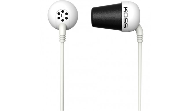 Koss The Plug Colors white