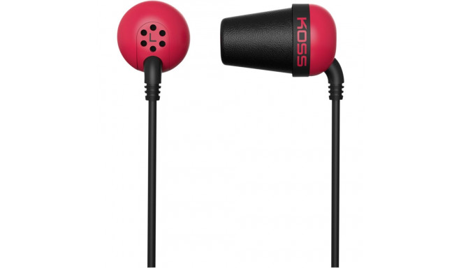 Koss The Plug Colors red
