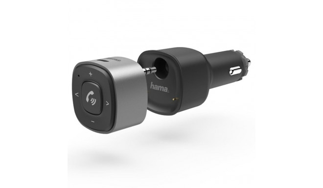 Hama Bluetooth-Receiver for Car 3,5mm Jack and USB Charger