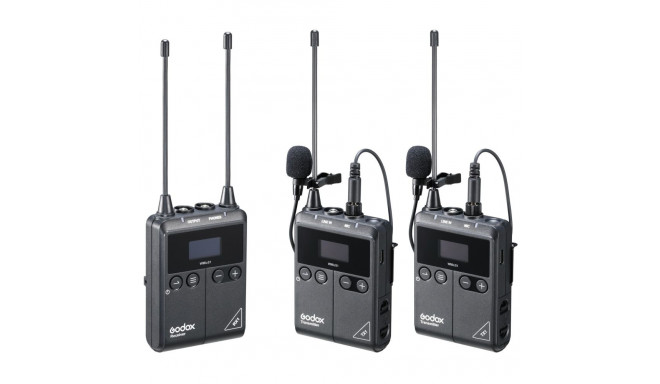 Godox WmicS1 Kit 2 UHF Lavalier Drahtlos System
