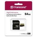 Transcend DrivePro 550 Kahe objektiiviga täis-HD 1080p kaasaskantav kaamera, sisaldab 64GB microSDXC