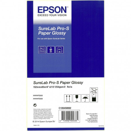 1x2 Epson SureLab Pro-S paber BP läikiv 152 mm x 65 m 254 g