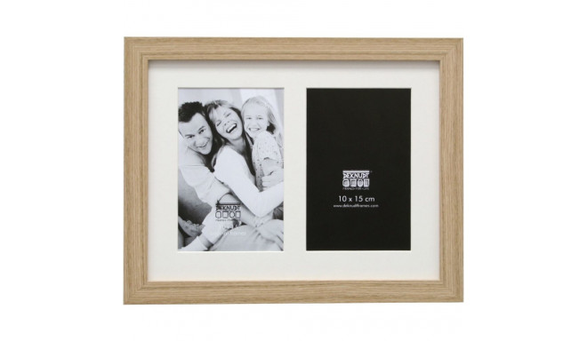 Deknudt S66KB2 Gallery 2x13x18 Wood nature w. Passepartout