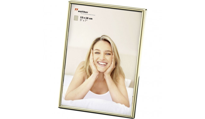Walther Chloe kuldne 13x18 portreefoto raam WD318G