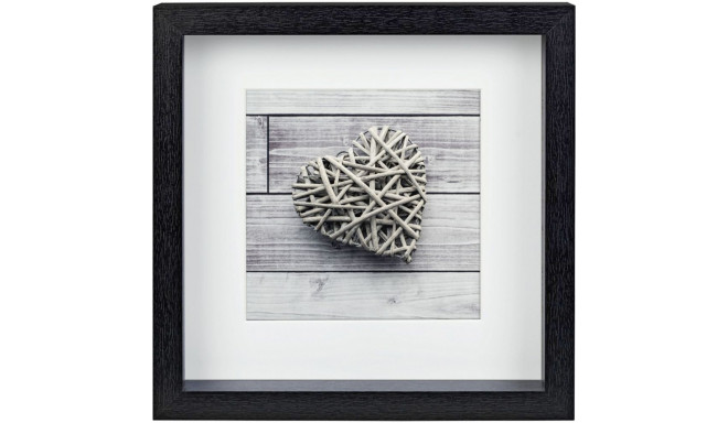 Hama Scala 3D must 23x23 portree puidust paspartuu 59773