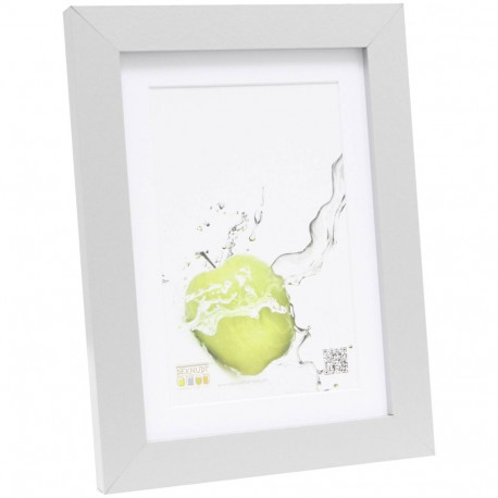 Deknudt S66KD1 P1 18x24 puidust hõbedane passepartout'ga