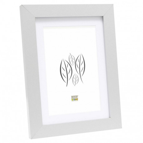 Deknudt S66KD1 P1 15x20 puidust hõbedane passepartou'ga