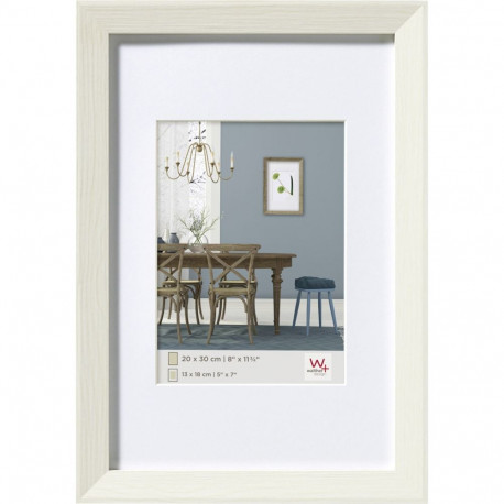 Walther Fiorito white 20x30 Wood incl. Passepartout EF030W