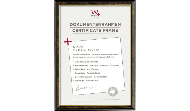 Walther Smell     DIN A4 21x29,7 Resin nut tree JD130N