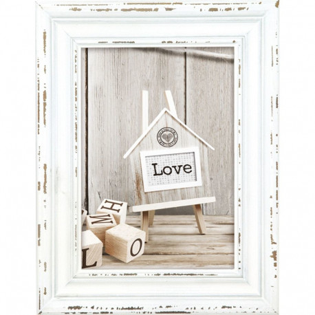 ZEP Rivoli white 13x18 Wood Frame SY957W