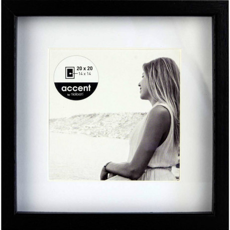 Nielsen Aura must 20x20 puit koos paspartuuga 1115000