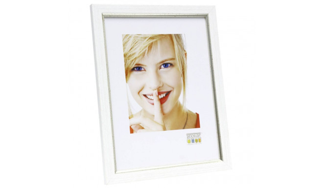 Deknudt S46AF1             30x40 Resin white w. silver