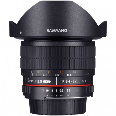 Samyang MF 3,5/8 kalasilm II APS-C Canon EF