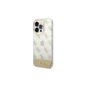 Guess GUHCP14LHG4MHG iPhone 14 Pro 6.1 "gold / gold hardcase 4G Pattern Script