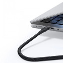 Baseus Flash Series 3 3in1 cable 100W USB-C - USB-C+USB-C+ Lightning 1.5m + 3 x 0.25 m - black