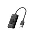 Orico SC2 External Multifunction Sound Card with USB-A - Black