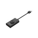 Orico SC2 External Multifunction Sound Card with USB-A - Black