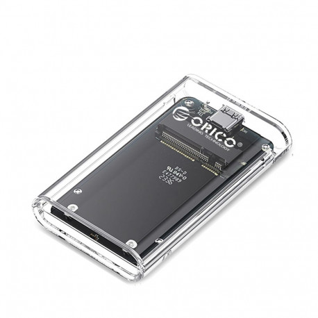 Orico TC10-MS MSATA USB-C 3.2 5Gb/s Disk Cartridge - Transparent