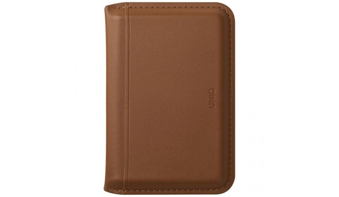 Uniq Lyden DS RFID Magnetic Wallet with Phone Stand - Brown