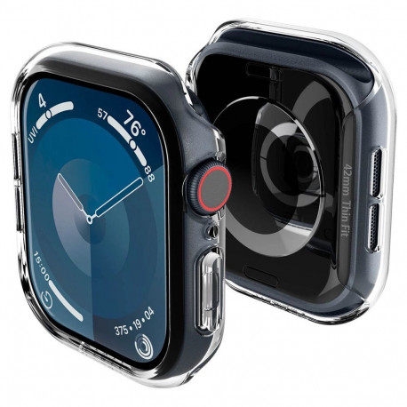 Spigen Thin Fit Case for Apple Watch 10 42mm - Clear