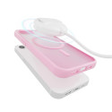 Puro Cover in TPU "GRADIENT" with Magsafe and gradient effect for iPhone 16E, pink