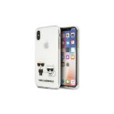 Karl Lagerfeld Karl & Choupette iPhone X / Xs Case - Transparent